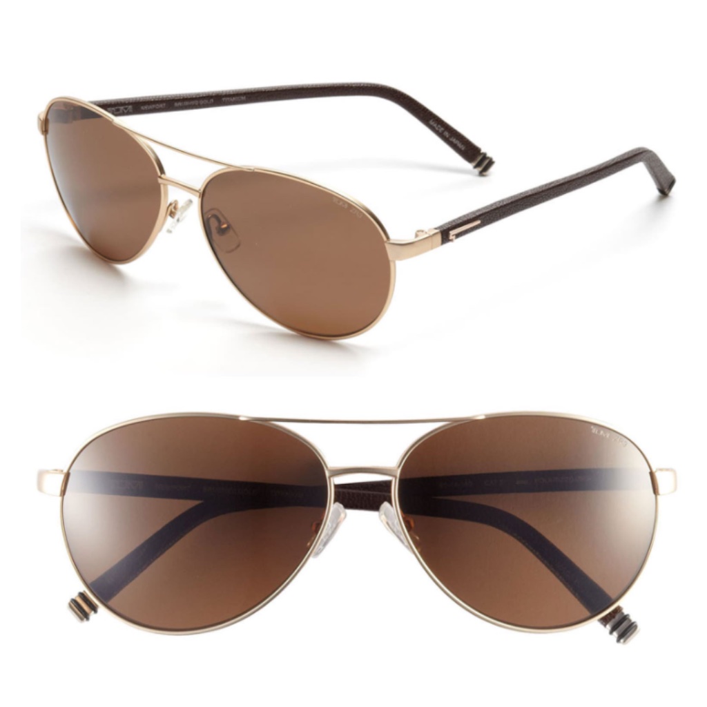 Tumi Newport Polarized Sunglasses Zeiss Lenses